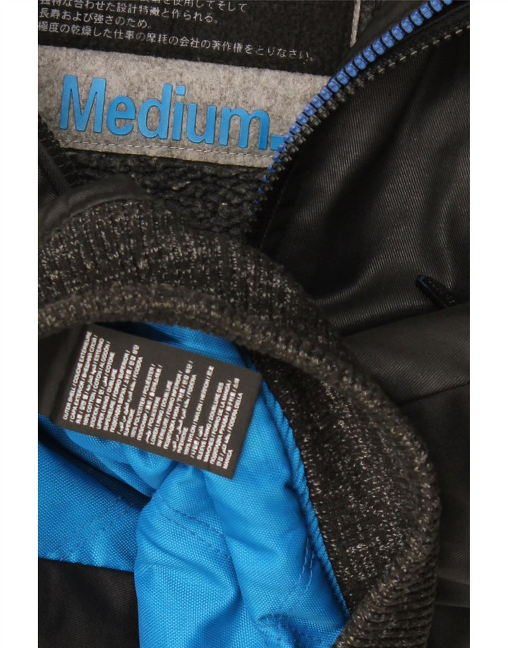 Męska kurtka wiatrówka Bomber Superdry UK 38 Średni czarny nylon