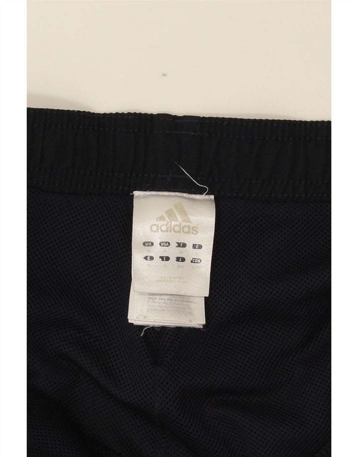 Męskie spodnie dresowe Adidas XL granatowe, poliestrowe