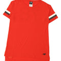 NEW BALANCE Womens Graphic T-Shirt Top UK 10 Small Red Polyester Vintage New Balance and Second-Hand New Balance from Messina Hembry 