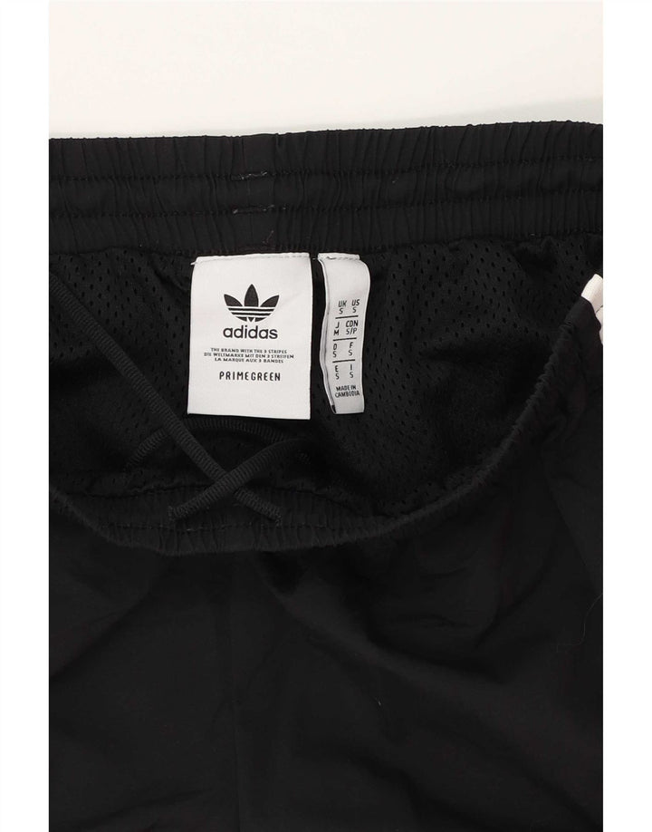 Męskie spodnie dresowe Adidas, małe, czarne, poliestrowe