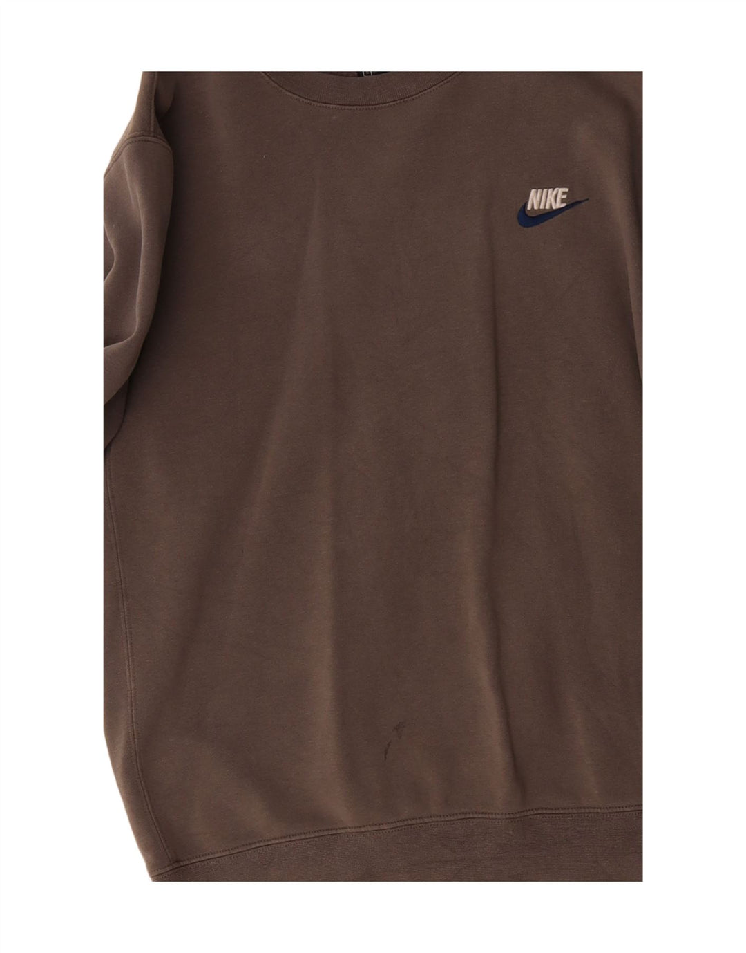 Męska bluza dresowa Nike, mała, szara, bawełniana
