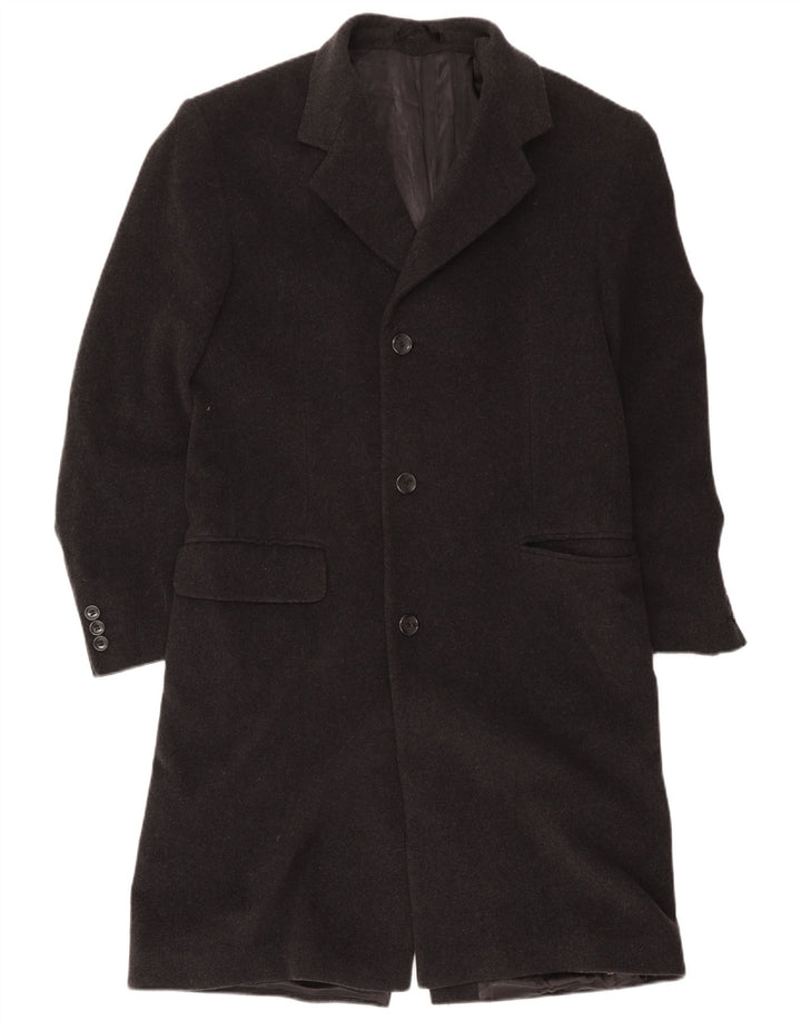 Płaszcz męski Hammersley UK 36 Small, szara wełna