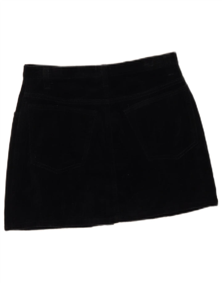 Damska mini spódniczka Sisley IT 42 Medium W27 Czarna bawełna