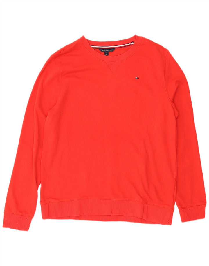Damska bluza dresowa Tommy Hilfiger UK 16, duża czerwona