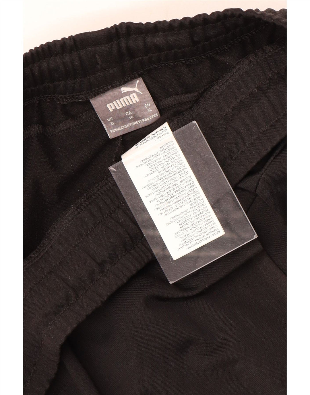 Męskie spodnie dresowe Puma Joggers XL Czarny poliester