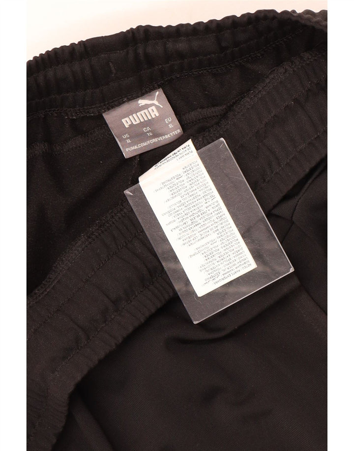 Męskie spodnie dresowe Puma Joggers XL Czarny poliester