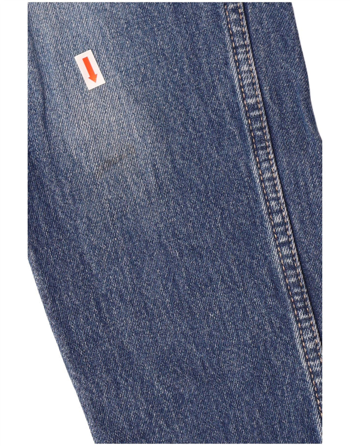 Dżinsy damskie FAT FACE Mom Jean w trudnej sytuacji, wąskie dżinsy UK 6 XS W26 L26 Niebieska bawełna