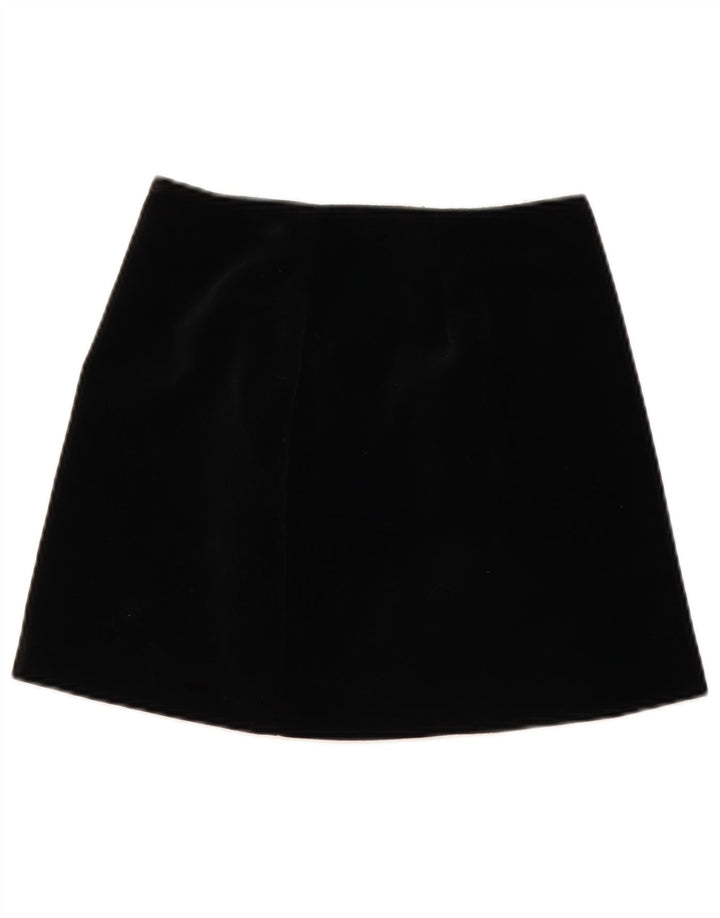Damska mini spódniczka sztruksowa Moda Dossier IT 42 Medium W28 Black