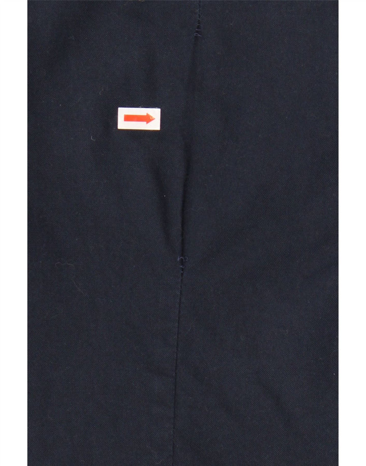 Koszula męska slim fit REISS, mała, granatowa, bawełniana