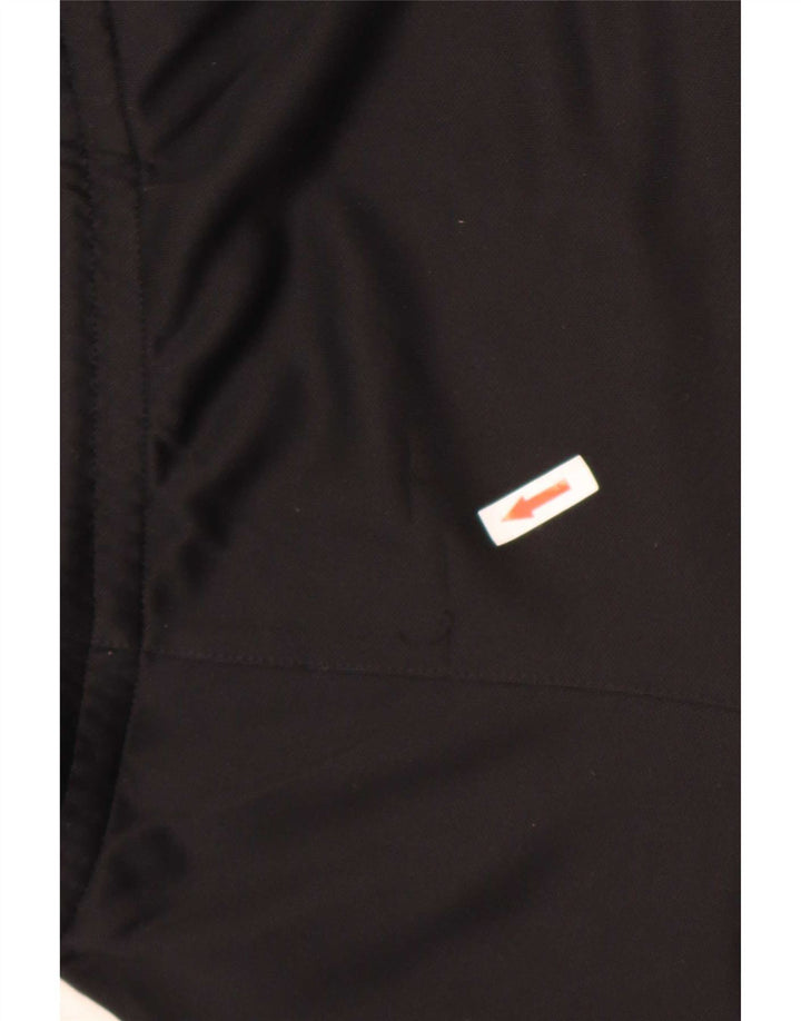 Męskie spodnie dresowe Adidas Graphic, średnio czarne, z blokami kolorów