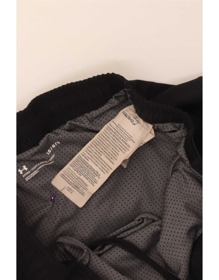 Męskie spodenki sportowe Under Armour, duże, czarne, poliestrowe