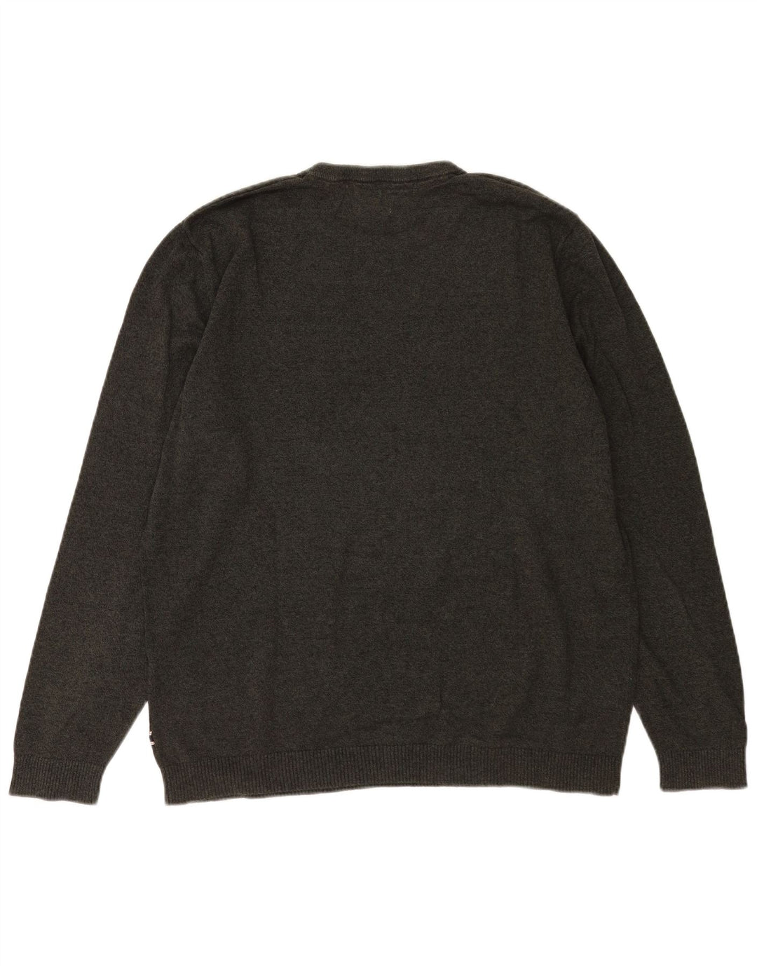 Męski sweter Jack & Jones z okrągłym dekoltem, 2XL, szara bawełna