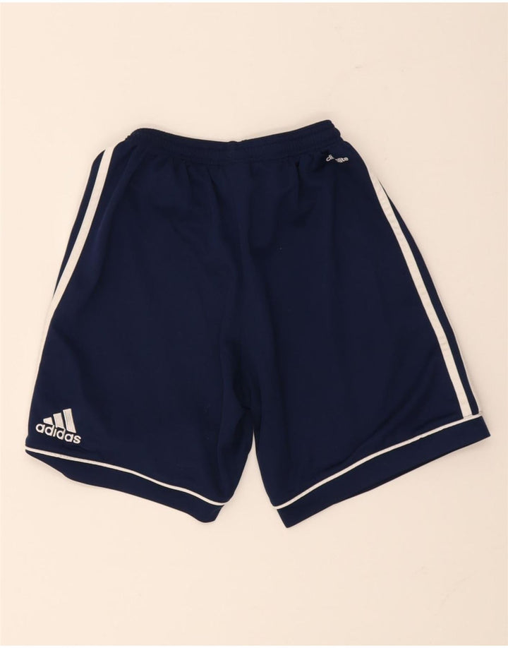Spodenki sportowe chłopięce Adidas Climalite 13-14 lat, granatowe, poliestrowe