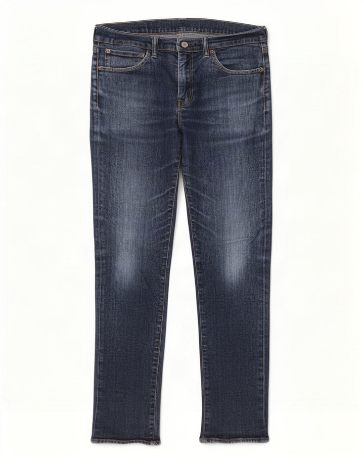 Męskie jeansy Levi's 511 Slim W34 L32 Niebieska bawełna
