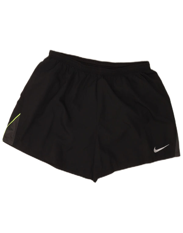 Męskie spodenki sportowe Nike 2XL Czarny poliester z blokami kolorów
