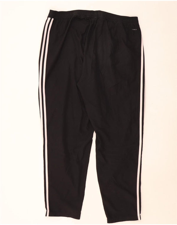 Męskie spodnie dresowe ADIDAS Climalite Joggers 2XL Czarny poliester