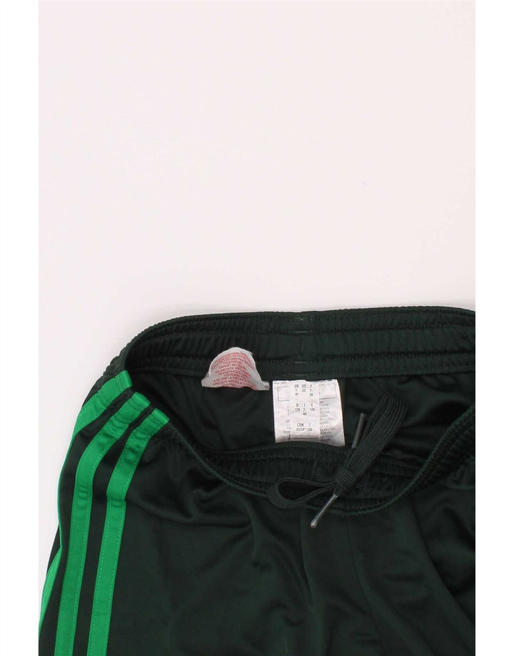 Chłopięce spodenki sportowe Adidas Boston Celtics 7-8 lat Zielony poliester