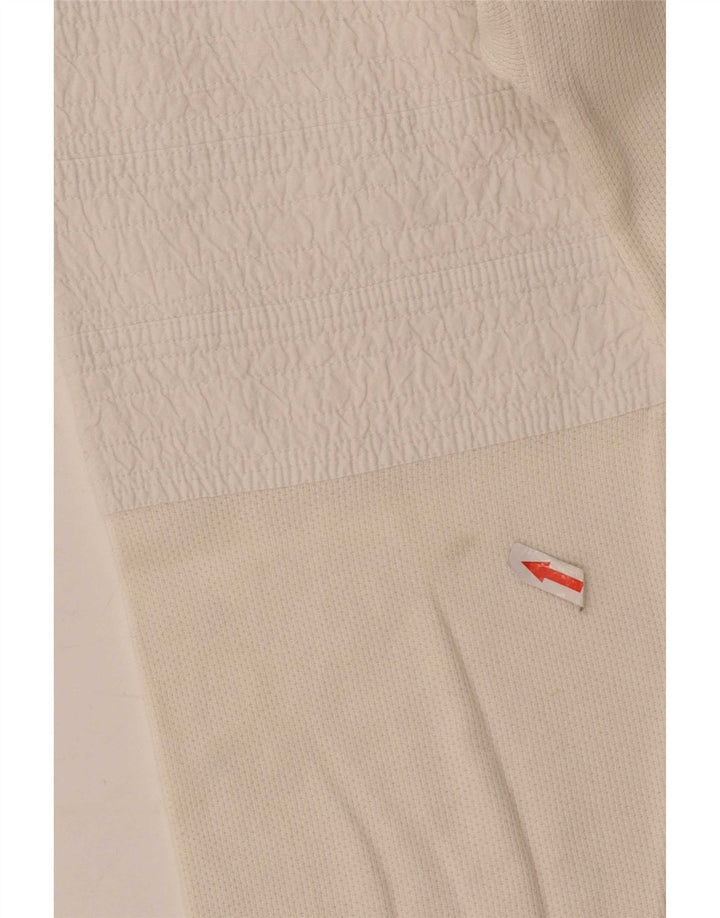 Męska bluza z grafiką w stylu vintage, średnia biała bawełna