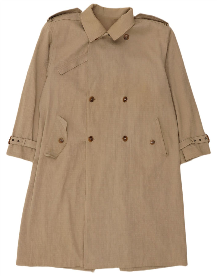 Vintage męski trencz UK 42 XL beżowy