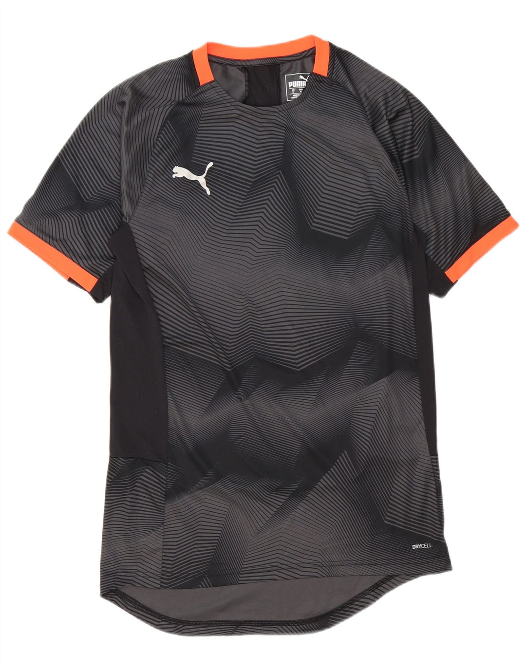 Męska koszulka Puma Top, średnioszara, geometryczna
