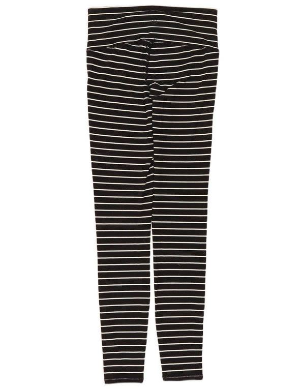 Legginsy damskie ATHLETA UK 6 XS, nylon w czarne paski