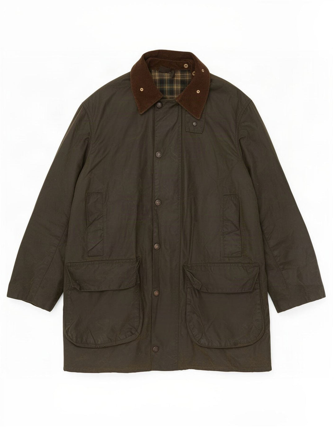 Męska kurtka Barbour z woskowanej bawełny UK 40, duża khaki