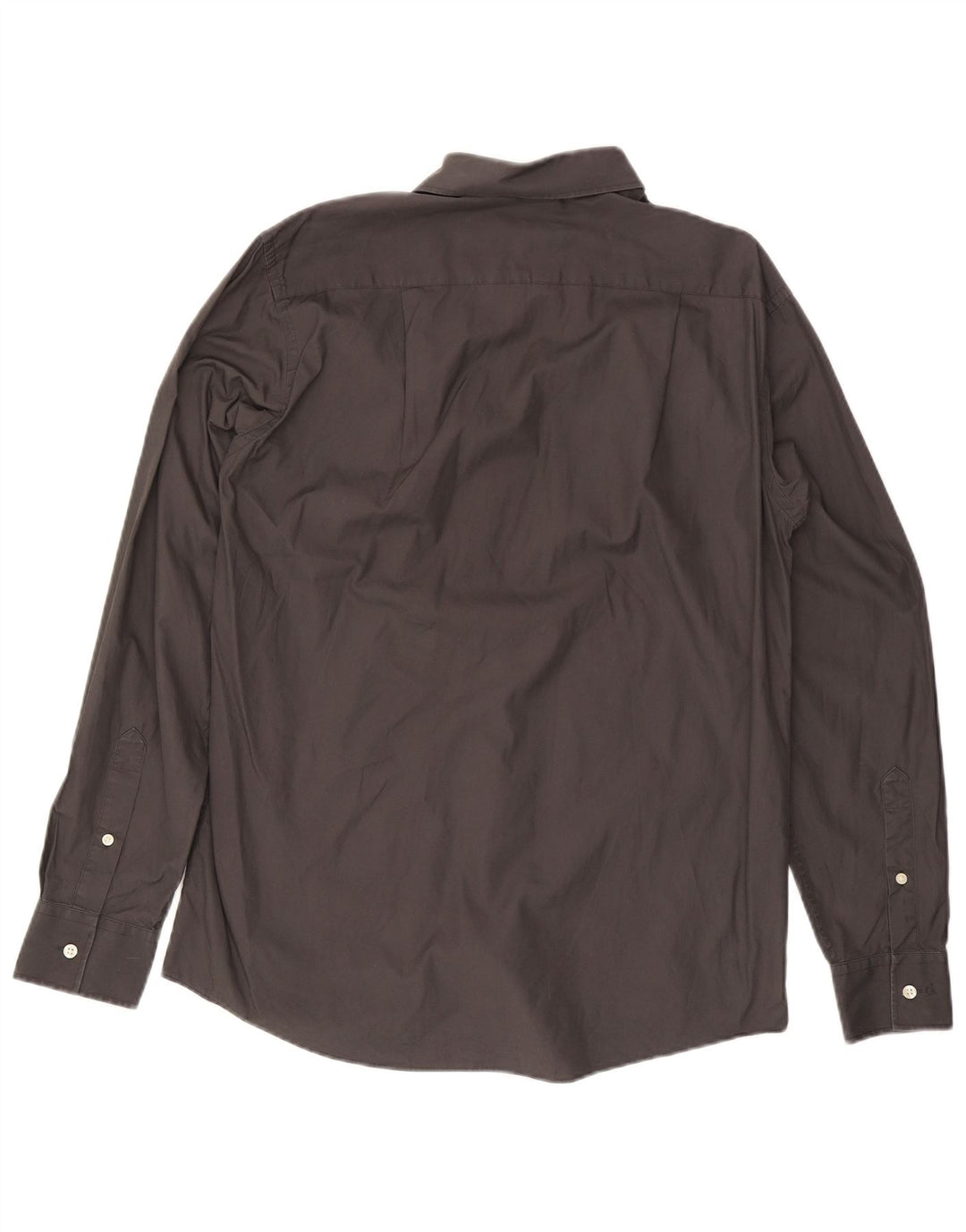 Koszula męska Calvin Klein, rozmiar 40 15 1/2, średnia szara bawełna