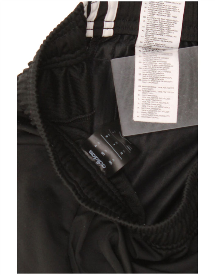 Damskie spodnie dresowe ADIDAS UK 14, średni czarny poliester