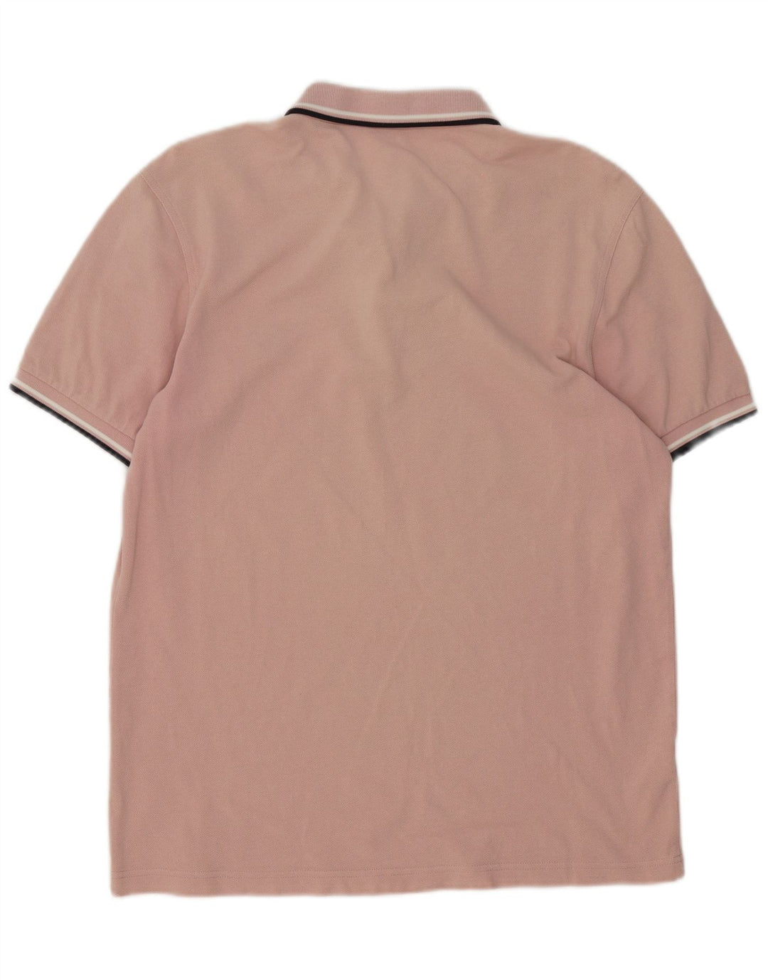 Męska koszulka polo Fred Perry, duża, różowa, bawełniana w paski