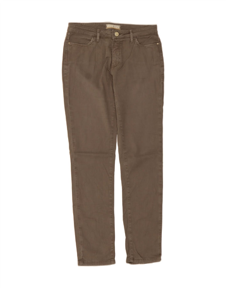 TRUSSARDI Womens Slim Jeans W29 L32 Grey Cotton Vintage Trussardi and Second-Hand Trussardi from Messina Hembry 