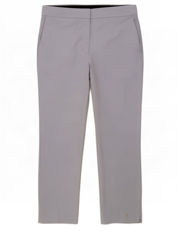 Damskie spodnie chino Zara 2XL W36 L26 Niebieska bawełna z blokami kolorów