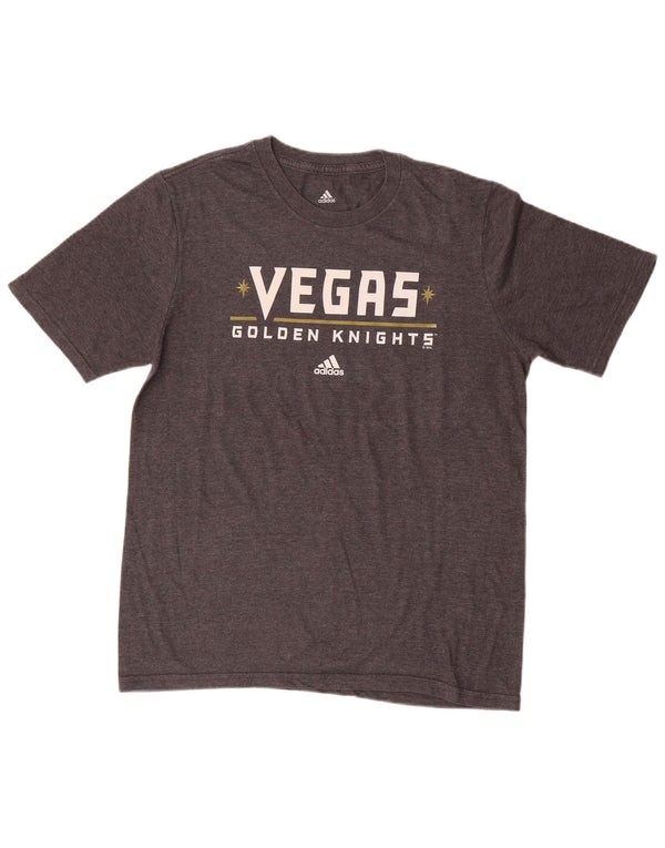 Adidas Chłopięca koszulka z grafiką Vegas Golden Knights Top 15-16 lat XL Szara