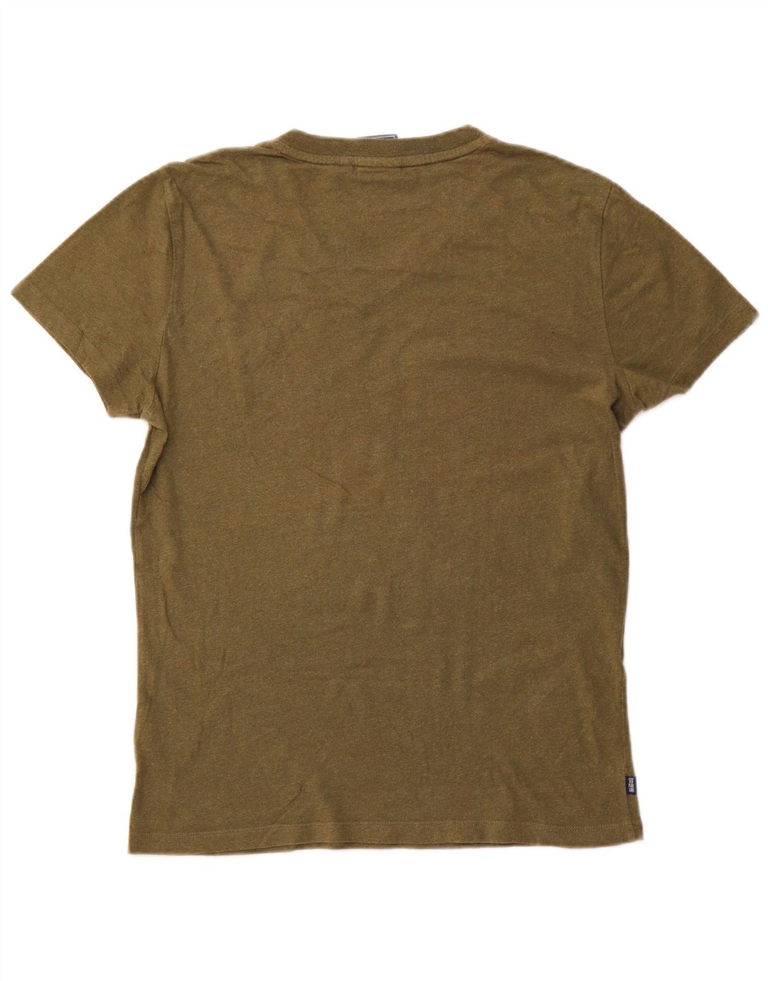T-shirt męski Superdry, bawełniany, średni zielony
