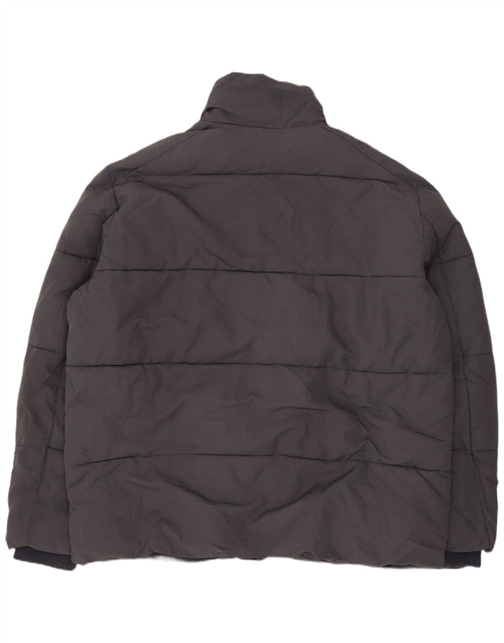 MARKS & SPENCER Męska ocieplana kurtka UK 44 2XL Szary poliester