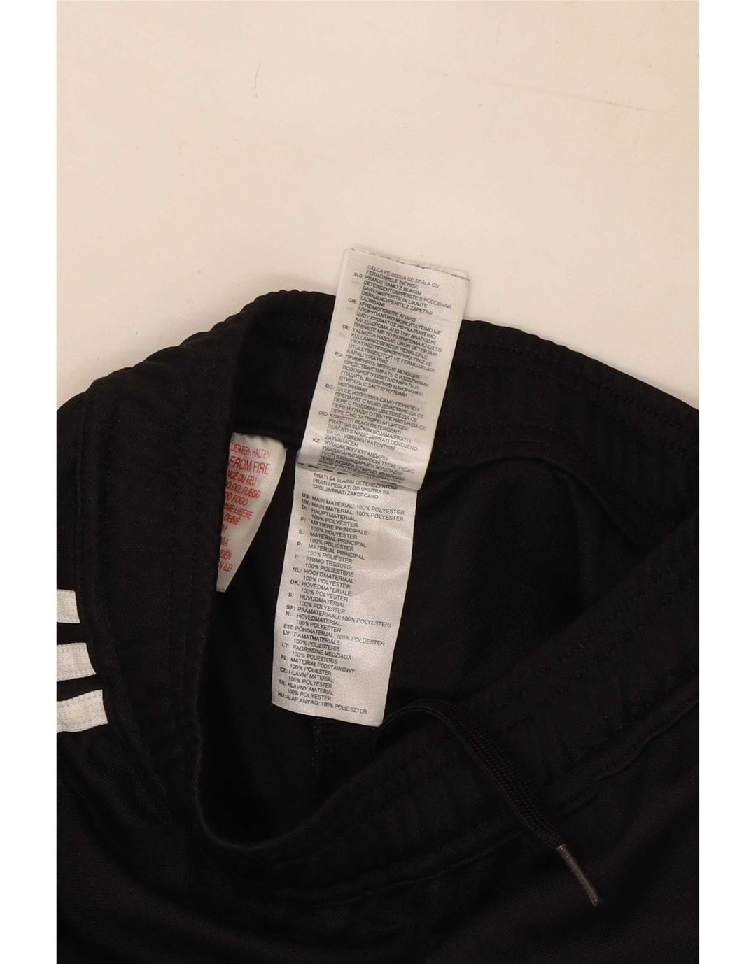 Adidas Chłopięce Spodnie Dresowe Climacool 5-6 Lat Czarny Poliester