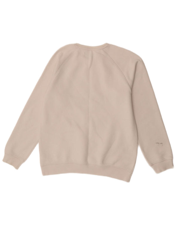 Adidas Męska bluza z grafiką Jumper Small White Cotton Sports