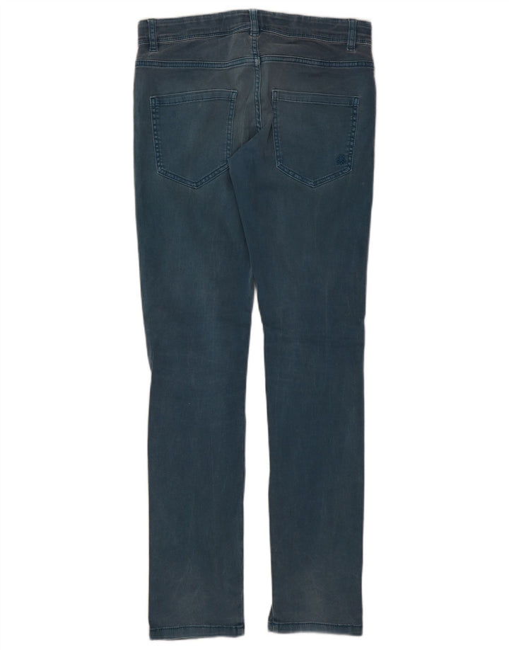 Dżinsy chłopięce Benetton Slim, 15-16 lat, W30 L31 Niebieskie
