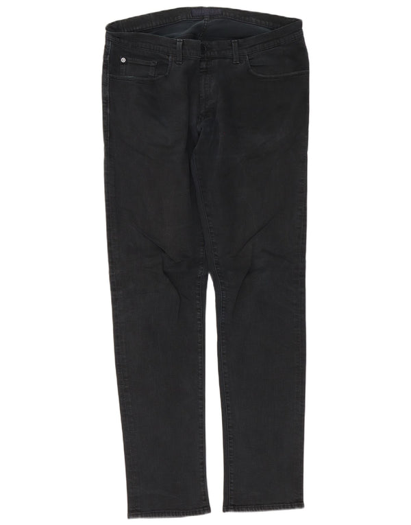 Męskie jeansy Trussardi W36 L34 Czarne bawełniane