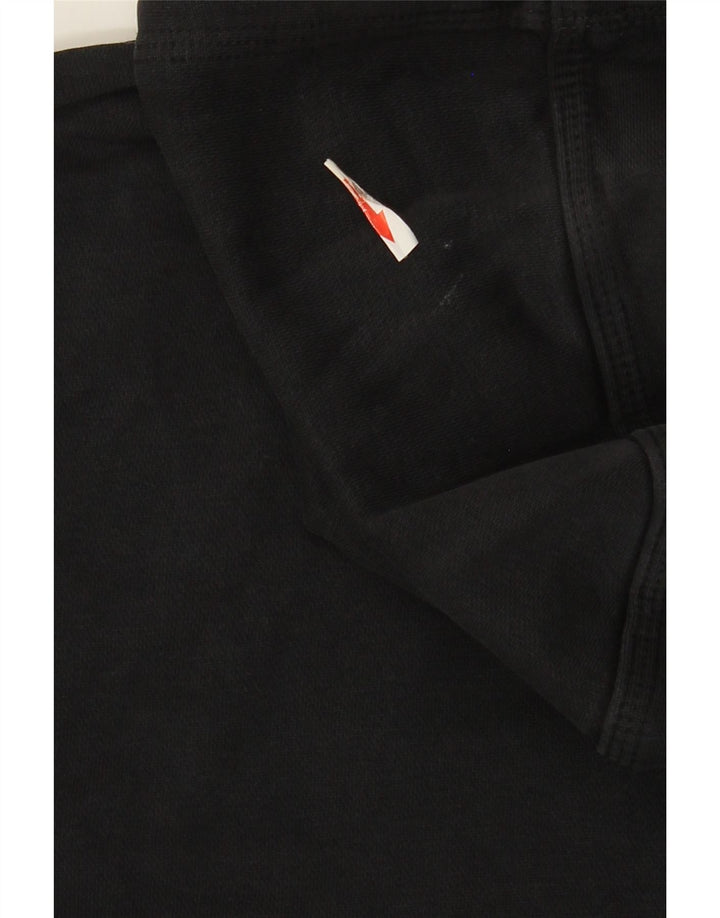 Męska bluza z kapturem Nike, średnia czarna, bawełniana