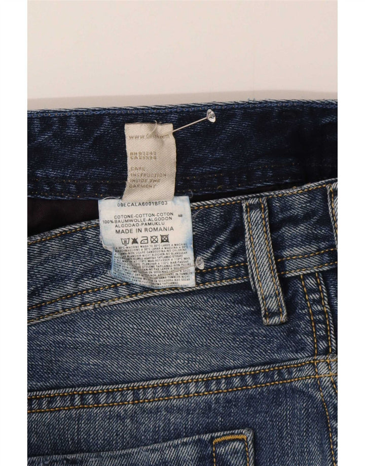 Diesel Męskie Zatiny Bootcut Jeansy W32 L32 Niebieskie