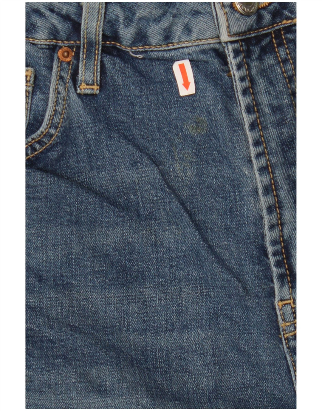 Damskie jeansy slim fit Topshop W32 L27 Niebieskie