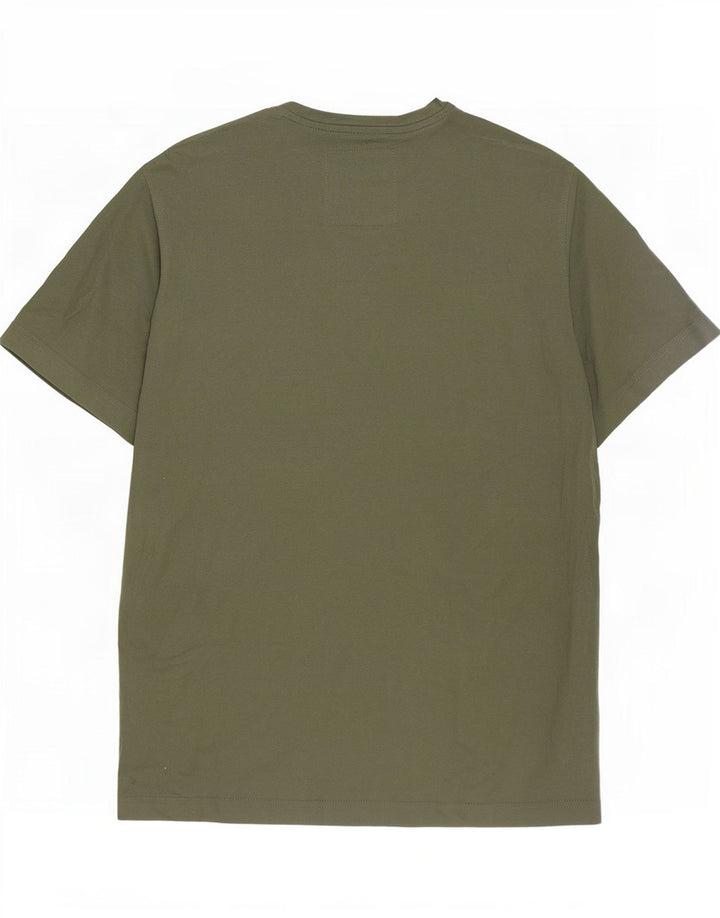 Crew Clothing Męski T-shirt Top, mały, bawełniany khaki