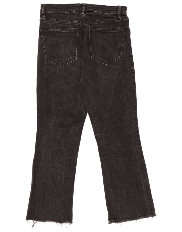 Damskie jeansy krótkie ZARA EU 40 Medium W30 L24 czarne