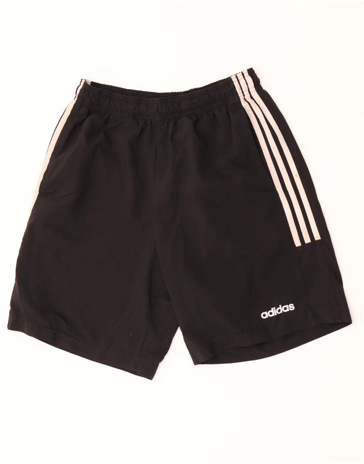 Męskie spodenki sportowe Adidas UK 12, średni czarny poliester