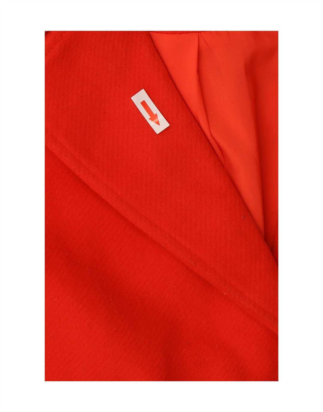 Marks & Spencer Damski płaszcz oversize UK 10, mały, czerwony, poliester
