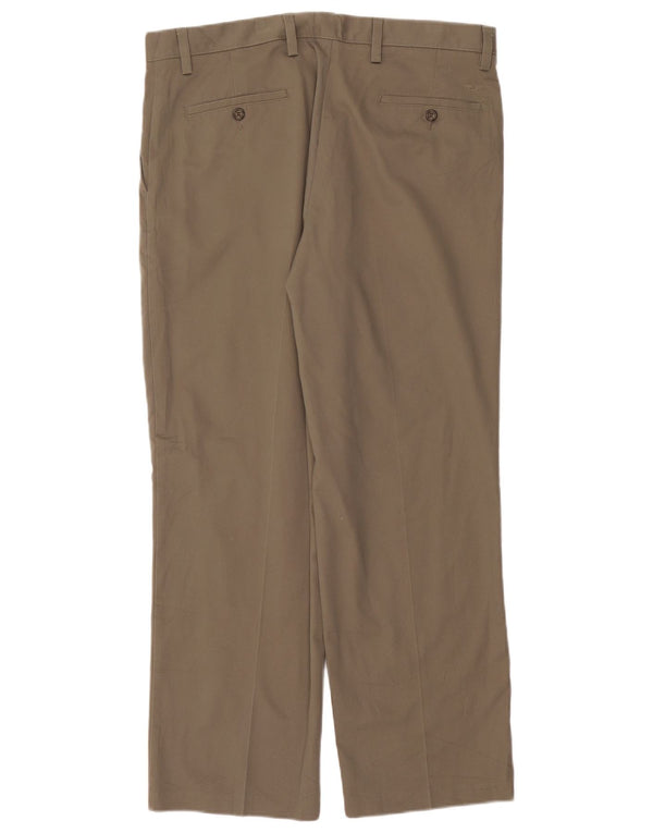 Spodnie męskie Dockers Straight Classic Fit Chino W36 L30 Szara bawełna