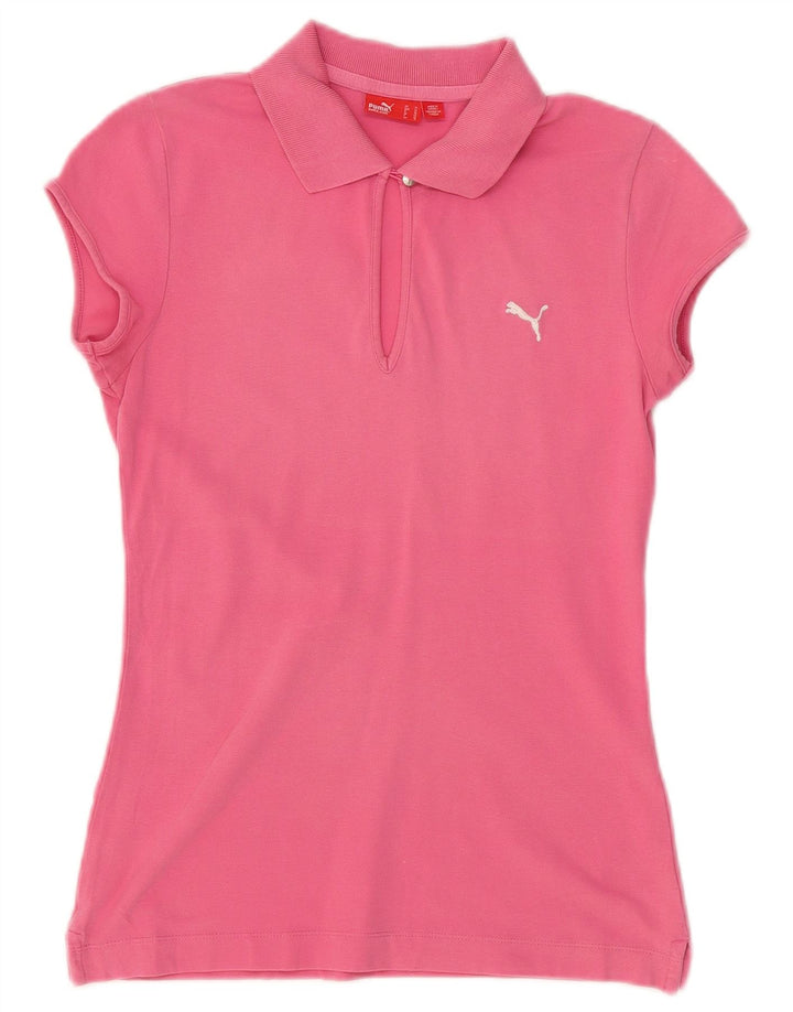 Damska koszulka polo PUMA UK 12, średni róż
