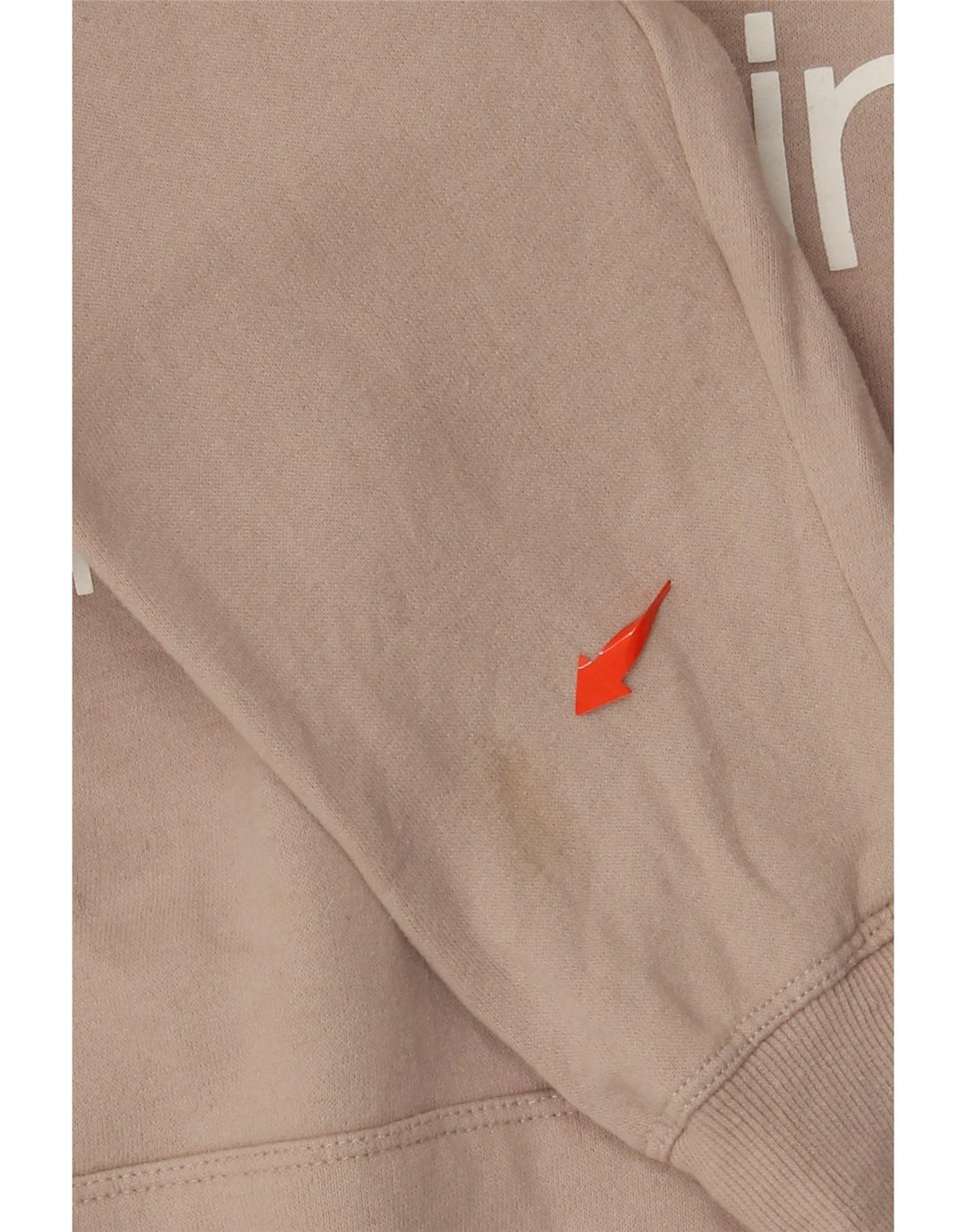 Damski sweter CALVIN KLEIN Performance o luźnym kroju, UK 14, średni beż