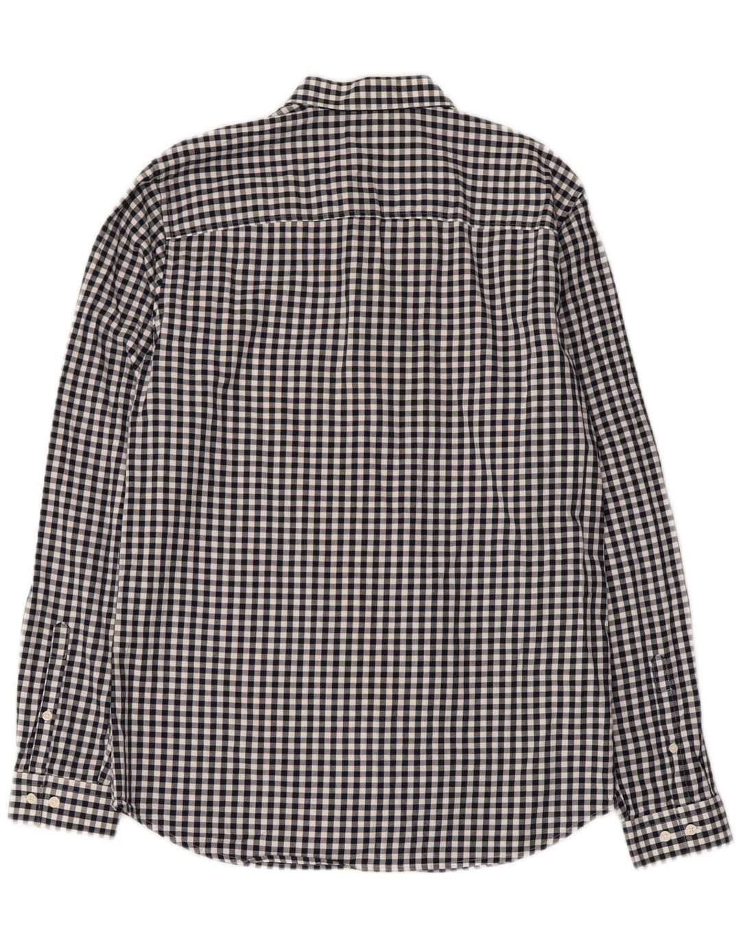Koszula męska Jack & Jones, średnia, granatowa, bawełniana kratka