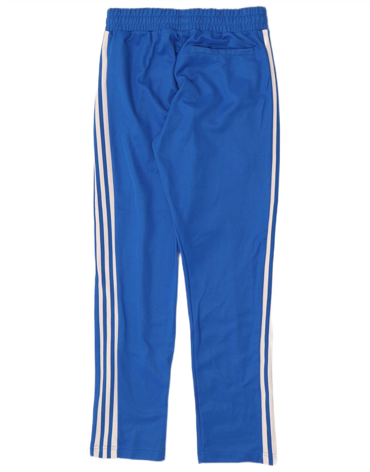 Męskie spodnie dresowe Adidas, średnie niebieskie, bawełniane